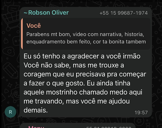 Depoimento de Robson Oliver